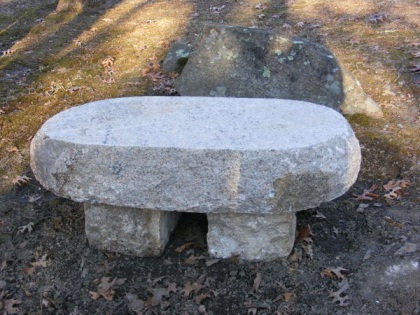 Stone bench