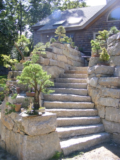 Stone steps